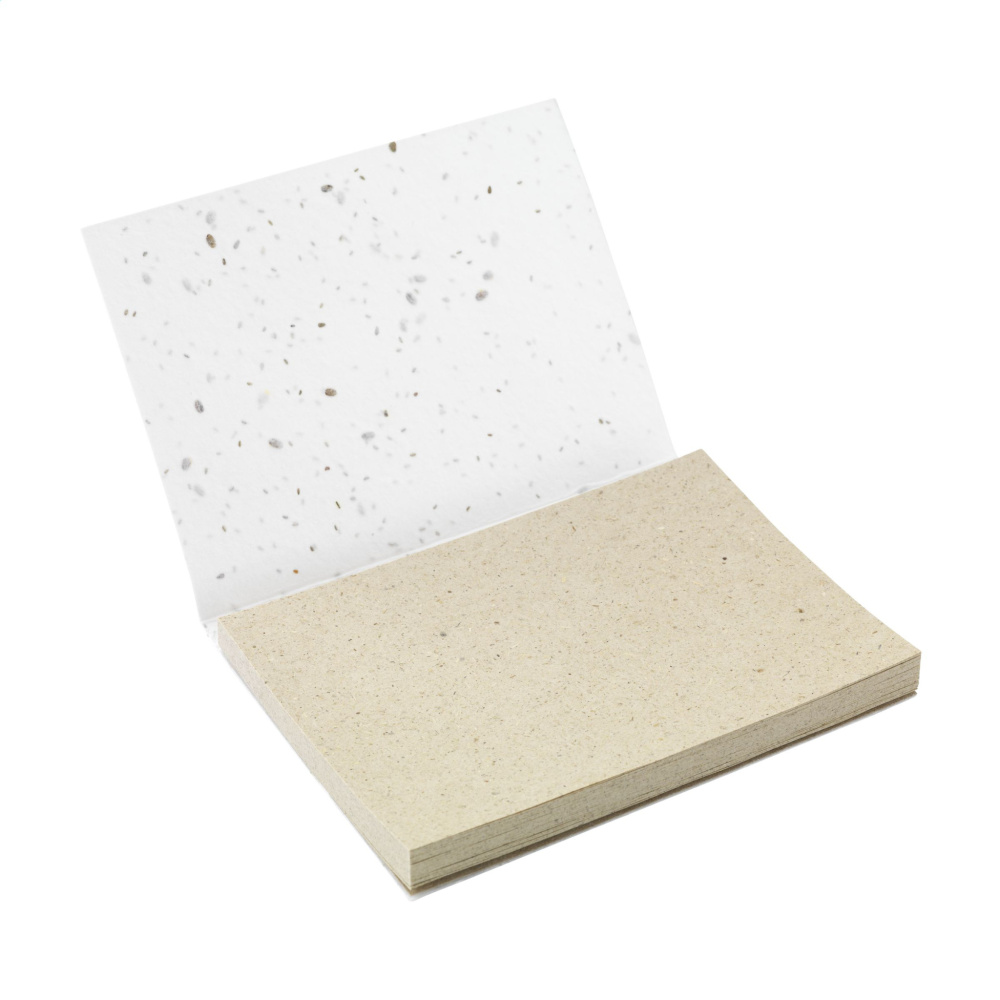 Logotrade promotional item image of: Seed Paper Sticky Notes memo pad