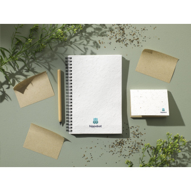 Logo trade promotional merchandise picture of: Seed Paper Sticky Notes memo pad