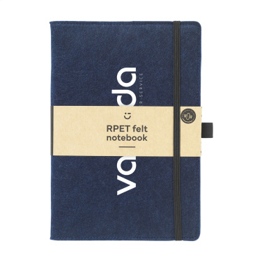 Logotrade promotional giveaway picture of: Felty GRS RPET Paper Notebook A5