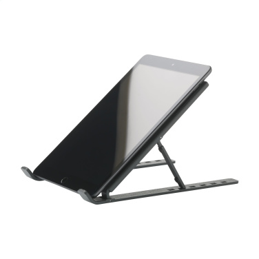 Logo trade business gifts image of: Standby GRS Recycled Alu Laptop Stand