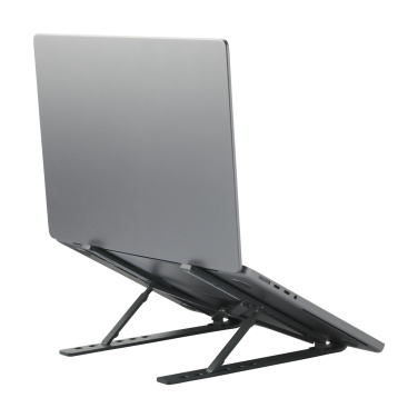 Logo trade corporate gifts picture of: Standby GRS Recycled Alu Laptop Stand