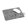 Wolkat Tangier Recycled Textile Mousepad, grey