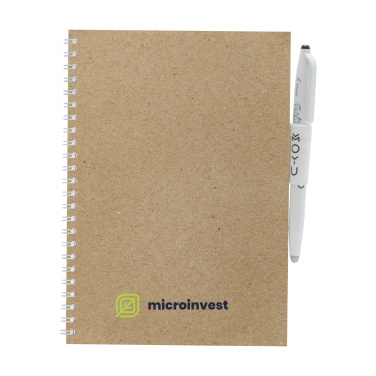 Logotrade corporate gifts photo of: MOYU Erasable Stone Paper Notebook CraftCover 18 pages