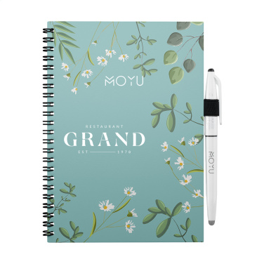 Logotrade promotional giveaway image of: MOYU Erasable Stone Paper Notebook Custom SoftCover