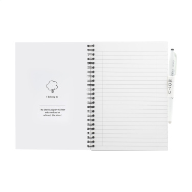 Logo trade advertising product photo of: MOYU Erasable Stone Paper Notebook Custom SoftCover