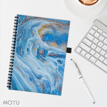 Logo trade promotional items image of: MOYU Erasable Stone Paper Notebook Custom SoftCover