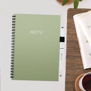 Logo trade promotional merchandise picture of: MOYU Erasable Stone Paper Notebook Custom SoftCover