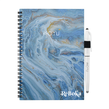 Logotrade corporate gift picture of: MOYU Erasable Stone Paper Notebook Custom SoftCover