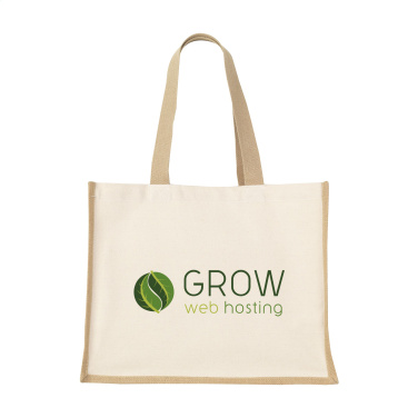 Logo trade promotional item photo of: Jute Canvas Shopper (320 g/m²) bag