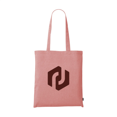 Logotrade promotional giveaway picture of: GRS Recycled Cotton Shopper (180 g/m²) bag