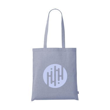 Logo trade promotional item photo of: GRS Recycled Cotton Shopper (180 g/m²) bag