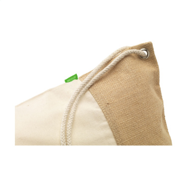 Logotrade advertising products photo of: Combi Organic Backpack (160 g/m²)