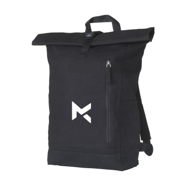 Logo trade promotional giveaways image of: Nolan Canvas backpack