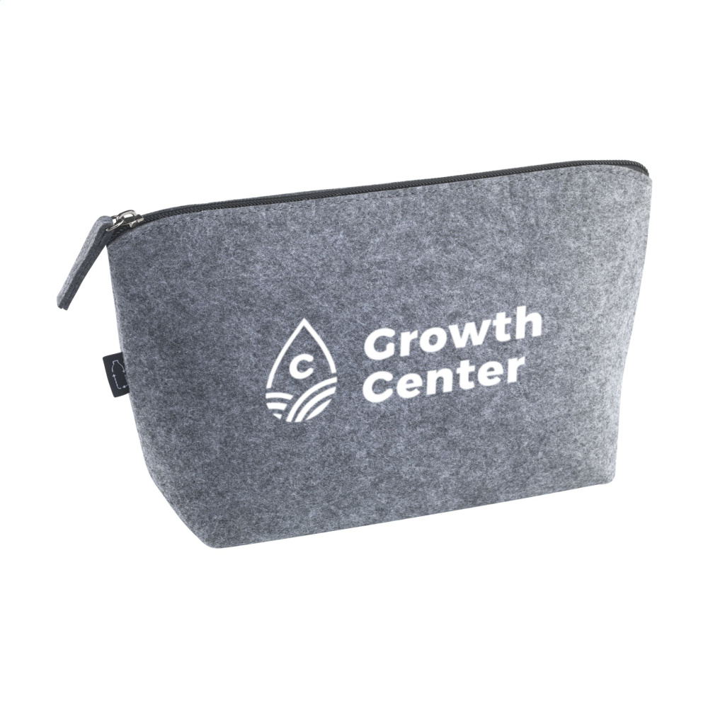 Logo trade corporate gift photo of: SmartBag GRS RPET Felt accessory bag