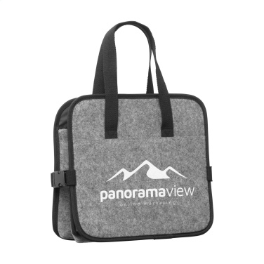 Logo trade corporate gifts picture of: Trunk GRS RPET Felt Organiser Cooler bag