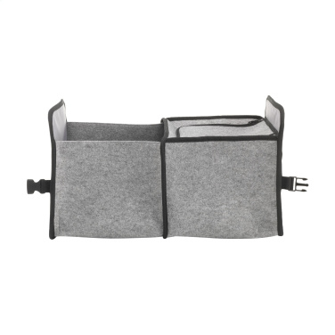 Logo trade advertising products image of: Trunk GRS RPET Felt Organiser Cooler bag