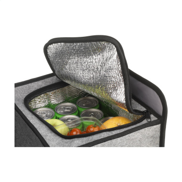 Logo trade promotional merchandise photo of: Trunk GRS RPET Felt Organiser Cooler bag