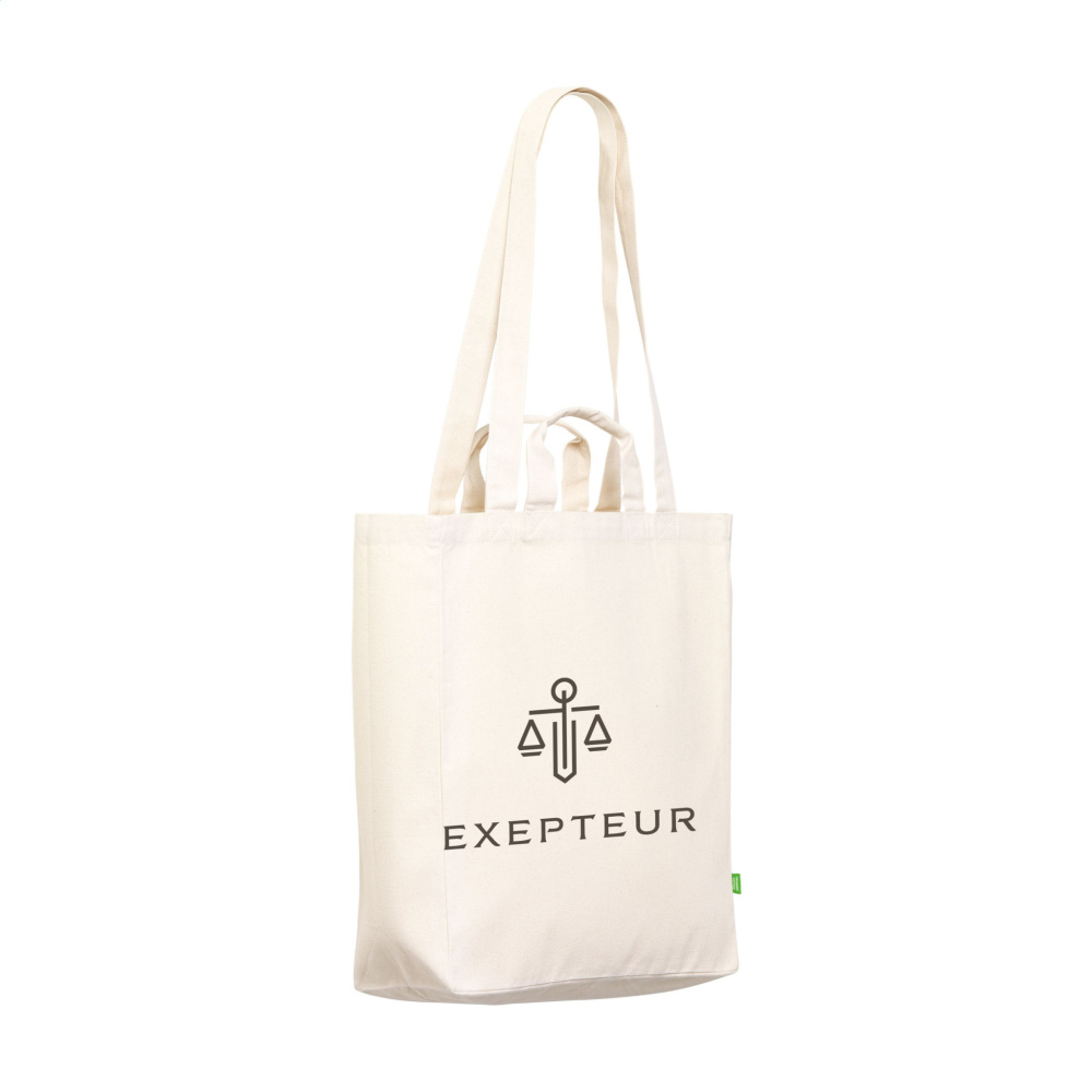 Logo trade promotional item photo of: Organic Cotton Canvas Tote Bag (280 g/m²)