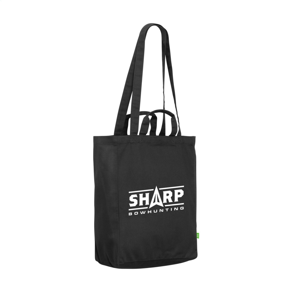 Logo trade advertising products image of: Organic Cotton Canvas GOTS Tote Bag (280 g/m²)