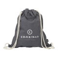 GRS Recycled Cotton PromoBag Plus (180 g/m²) backpack, dark grey