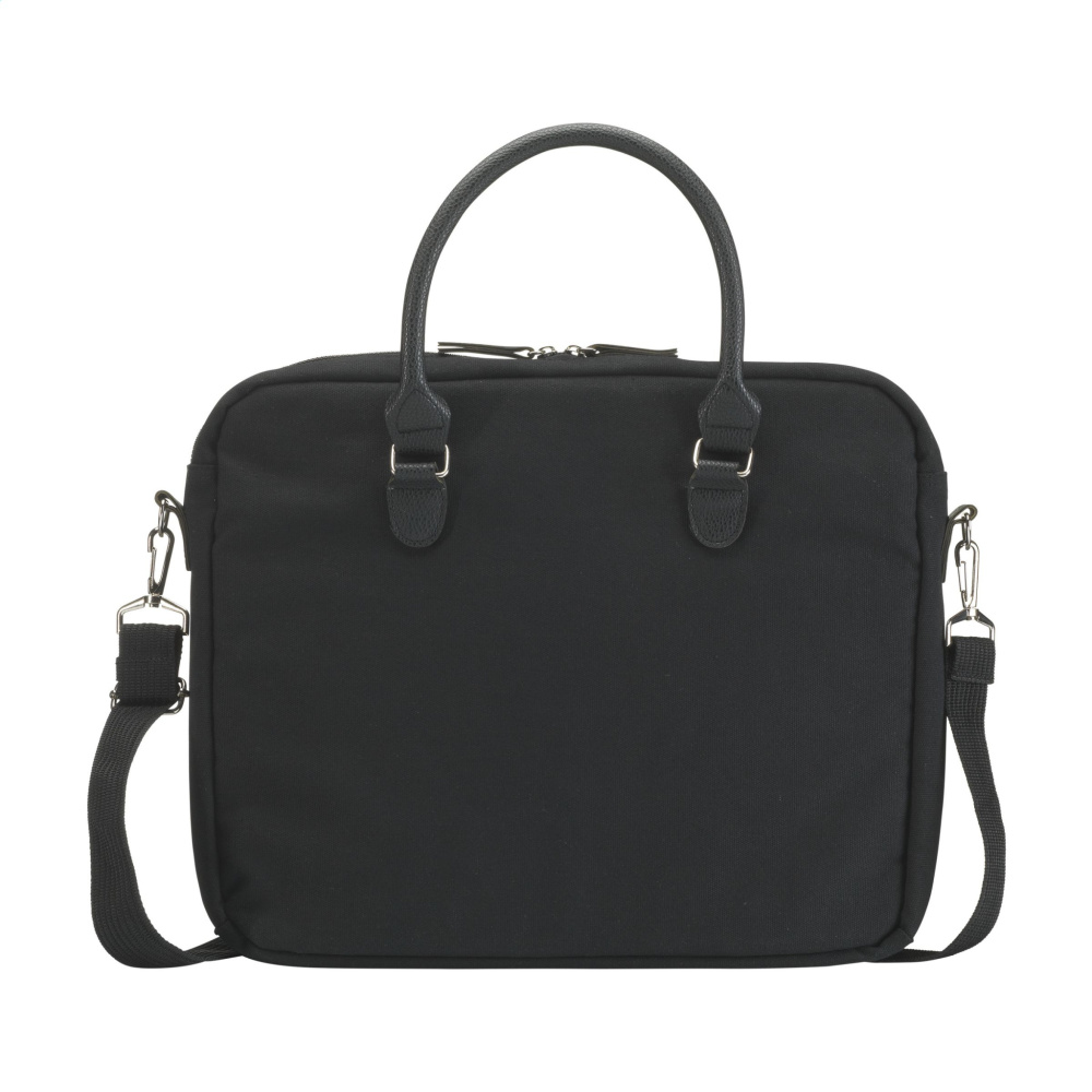 Logo trade promotional merchandise picture of: Denver Recycled Canvas 15.6-inch laptop bag