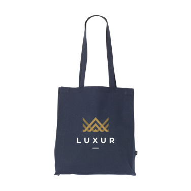 Logo trade corporate gifts image of: Colour Square Bag GRS Recycled Cotton (150 g/m²)
