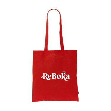 Logo trade promotional merchandise photo of: Shoppy Colour Bag GRS Recycled Cotton (150 g/m²)