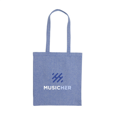 Logo trade promotional merchandise image of: Melange Shopper GRS Recycled Canvas (280 g/m²) bag