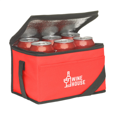 Logo trade promotional products image of: Keep-it-Cool GRS RPET cooler bag