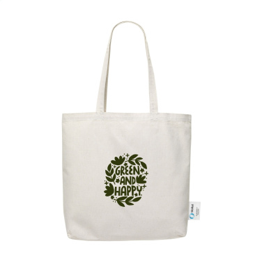 Logotrade advertising products photo of: Wolkat Rabat Recycled Textile Shopper