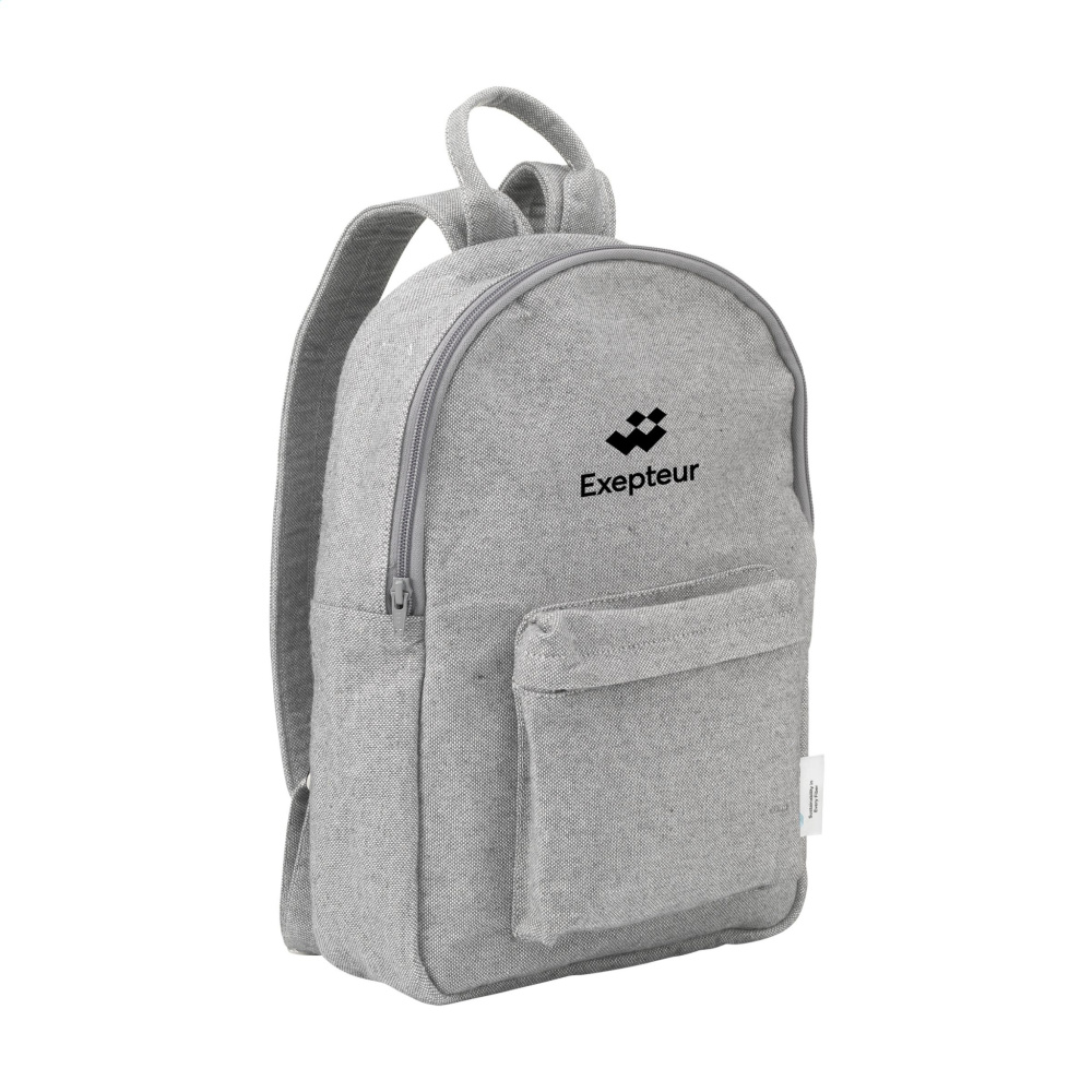 Logotrade promotional products photo of: Wolkat Agadir Recycled Textile Backpack