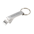 OpenUp opener keyring, silver