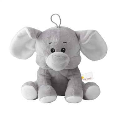 Logo trade corporate gifts picture of: Olly plush elephant cuddly toy