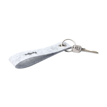 Logo trade advertising products picture of: GRS RPET Felt Keyring