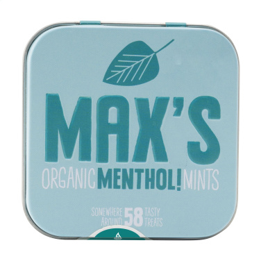 Logo trade promotional gifts picture of: Max's Mints Organic Menthol Mints