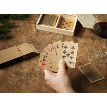 Logo trade promotional items image of: Recycled Playing Cards Double X-Mas