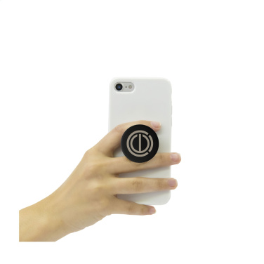 Logo trade advertising product photo of: PopSockets® Aluminium telephone holder