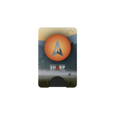 Logotrade corporate gift image of: PopSockets® PopWallet+ card holder with PopGrip
