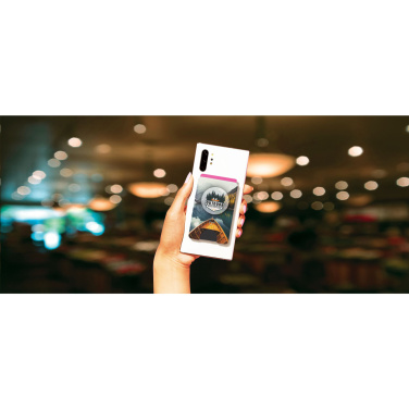 Logotrade promotional giveaway image of: PopSockets® PopWallet+ card holder with PopGrip