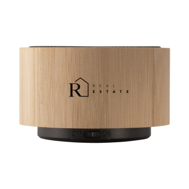 Logotrade promotional gift picture of: Wave Bamboo Wireless Speaker