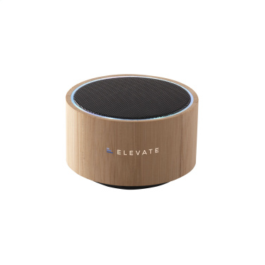 Logo trade promotional gift photo of: Wave Bamboo Wireless Speaker