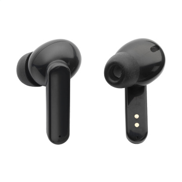 Logo trade business gifts image of: Aron TWS Wireless Earbuds in Charging Case