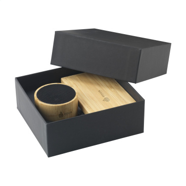 Logotrade corporate gift image of: PowerBox Bamboo gift set