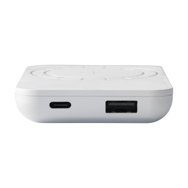 Logotrade promotional items photo of: Force Magnetic RCS Recycled Wireless Powerbank 5000