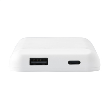Logo trade promotional giveaways picture of: Force Magnetic RCS Recycled Wireless Powerbank 5000