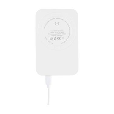 Logotrade promotional item picture of: Force Magnetic RCS Recycled Wireless Powerbank 5000