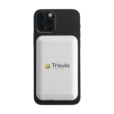 Logotrade corporate gift image of: Force Magnetic RCS Recycled Wireless Powerbank 5000