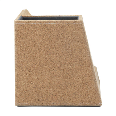 Logo trade promotional products picture of: Ecork Pen Holder Wireless Charger
