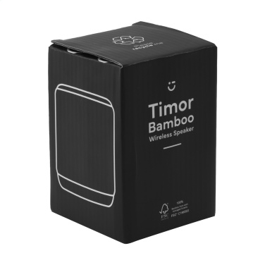 Logo trade promotional items picture of: Timor Bamboo Wireless Speaker