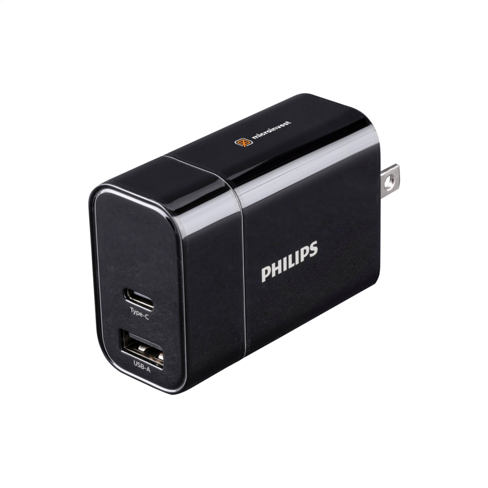 Logotrade promotional giveaways photo of: Philips Travel Charger